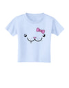 Kyu-T Face - Snagglette Cute Girl Critter Toddler T-Shirt-Toddler T-Shirt-TooLoud-Light-Blue-2T-Davson Sales