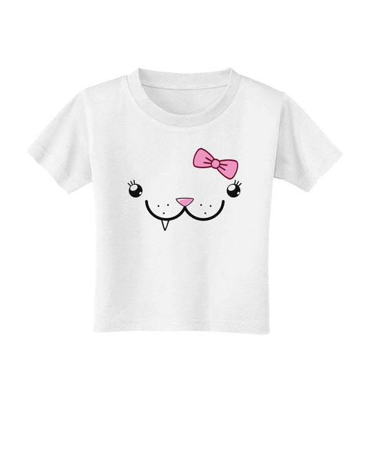 Kyu-T Face - Snagglette Cute Girl Critter Toddler T-Shirt-Toddler T-Shirt-TooLoud-White-2T-Davson Sales