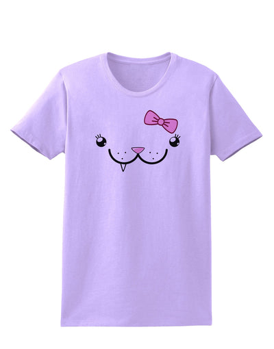 Kyu-T Face - Snagglette Cute Girl Critter Womens T-Shirt-Womens T-Shirt-TooLoud-Lavender-X-Small-Davson Sales