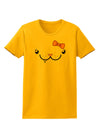 Kyu-T Face - Snagglette Cute Girl Critter Womens T-Shirt-Womens T-Shirt-TooLoud-Gold-X-Small-Davson Sales