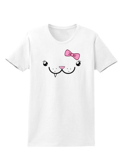 Kyu-T Face - Snagglette Cute Girl Critter Womens T-Shirt-Womens T-Shirt-TooLoud-White-X-Small-Davson Sales