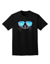 Kyu-T Face - Tiny Cool Sunglasses Adult Dark T-Shirt-Mens T-Shirt-TooLoud-Black-Small-Davson Sales