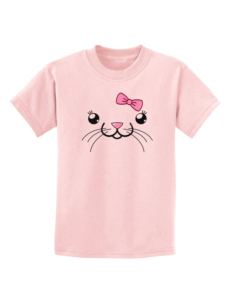 Kyu-T Face - Tinya Cute Girl Mouse Childrens T-Shirt-Childrens T-Shirt-TooLoud-White-X-Small-Davson Sales