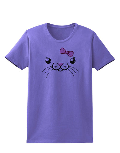 Kyu-T Face - Tinya Cute Girl Mouse Womens T-Shirt-Womens T-Shirt-TooLoud-Violet-X-Small-Davson Sales