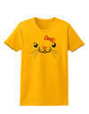 Kyu-T Face - Tinya Cute Girl Mouse Womens T-Shirt-Womens T-Shirt-TooLoud-Gold-X-Small-Davson Sales