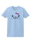 Kyu-T Face - Tinya Cute Girl Mouse Womens T-Shirt-Womens T-Shirt-TooLoud-Light-Blue-X-Small-Davson Sales