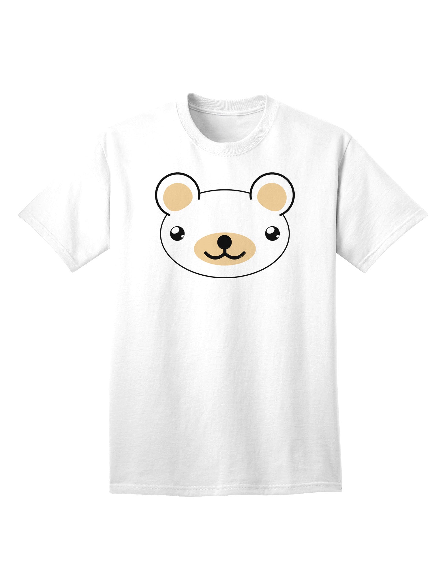 Kyu-T Head Collection: Day Beartholomew Teddy Bear - Premium Adult T-Shirt for Everyday Wear-Mens T-shirts-TooLoud-White-Small-Davson Sales