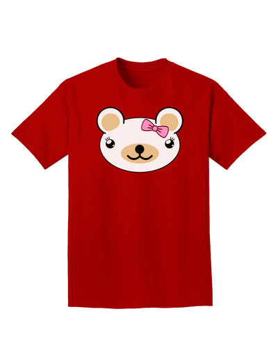 Kyu-T Head - Day Beartholomea Girl Teddy Bear Adult Dark T-Shirt-Mens T-Shirt-TooLoud-Red-Small-Davson Sales