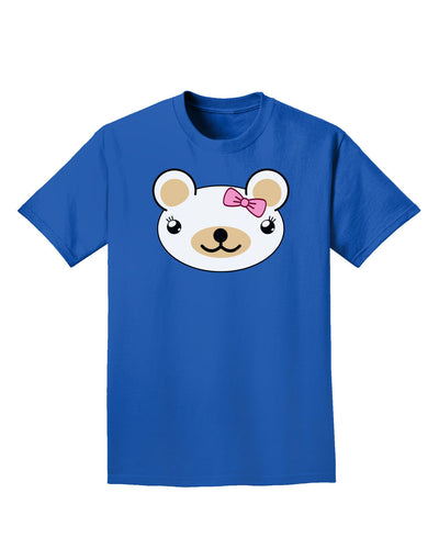 Kyu-T Head - Day Beartholomea Girl Teddy Bear Adult Dark T-Shirt-Mens T-Shirt-TooLoud-Royal-Blue-Small-Davson Sales