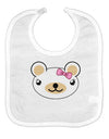 Kyu-T Head - Day Beartholomea Girl Teddy Bear Baby Bib