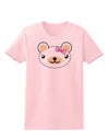 Kyu-T Head - Day Beartholomea Girl Teddy Bear Womens T-Shirt-Womens T-Shirt-TooLoud-PalePink-X-Small-Davson Sales