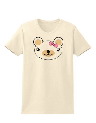 Kyu-T Head - Day Beartholomea Girl Teddy Bear Womens T-Shirt-Womens T-Shirt-TooLoud-Natural-X-Small-Davson Sales