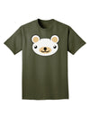 Kyu-T Head - Day Beartholomew Teddy Bear Adult Dark T-Shirt-Mens T-Shirt-TooLoud-Military-Green-Small-Davson Sales