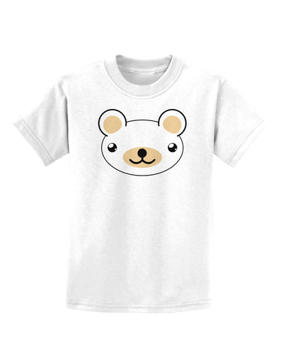 Kyu-T Head - Day Beartholomew Teddy Bear Childrens T-Shirt-Childrens T-Shirt-TooLoud-White-X-Small-Davson Sales