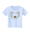 Kyu-T Head - Day Beartholomew Teddy Bear Toddler T-Shirt-Toddler T-Shirt-TooLoud-Light-Blue-2T-Davson Sales