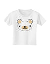 Kyu-T Head - Day Beartholomew Teddy Bear Toddler T-Shirt-Toddler T-Shirt-TooLoud-White-2T-Davson Sales