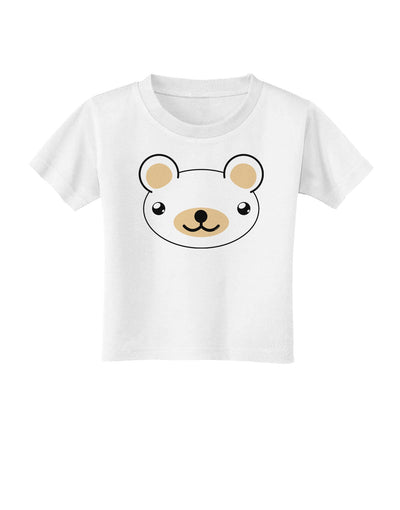 Kyu-T Head - Day Beartholomew Teddy Bear Toddler T-Shirt-Toddler T-Shirt-TooLoud-White-2T-Davson Sales