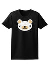 Kyu-T Head - Day Beartholomew Teddy Bear Womens Dark T-Shirt-TooLoud-Black-X-Small-Davson Sales