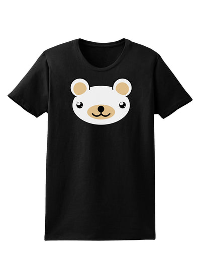 Kyu-T Head - Day Beartholomew Teddy Bear Womens Dark T-Shirt-TooLoud-Black-X-Small-Davson Sales