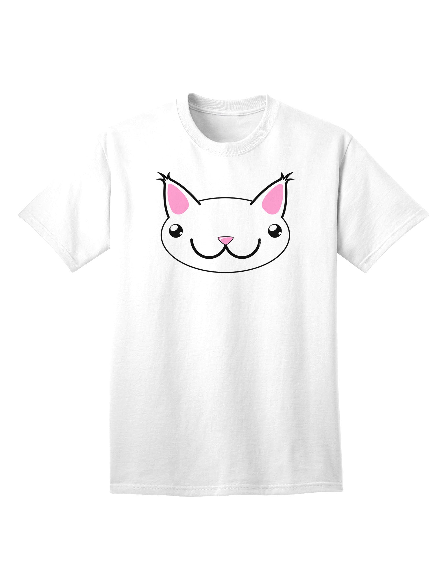 Kyu-T Head - Day Kawa: Premium Adult T-Shirt Featuring Adorable Critter Design-Mens T-shirts-TooLoud-White-Small-Davson Sales