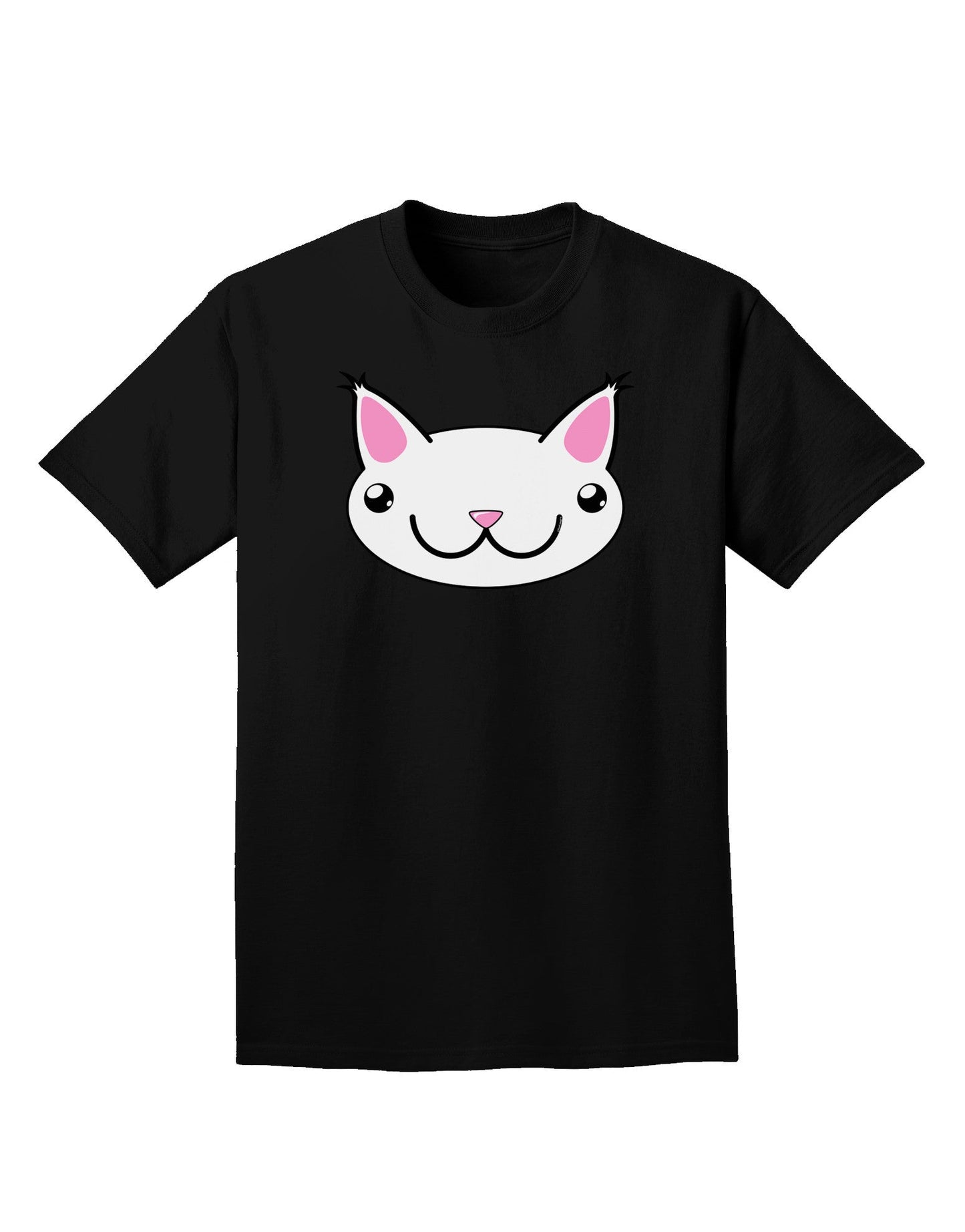 Kyu-T Head - Day Kawa the Cute Critter Adult Dark T-Shirt-Mens T-Shirt-TooLoud-Black-Small-Davson Sales