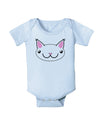 Kyu-T Head - Day Kawa the Cute Critter Baby Romper Bodysuit-Baby Romper-TooLoud-Light-Blue-06-Months-Davson Sales