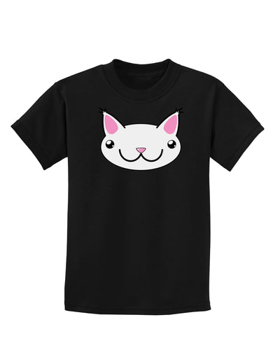 Kyu-T Head - Day Kawa the Cute Critter Childrens Dark T-Shirt-Childrens T-Shirt-TooLoud-Black-X-Small-Davson Sales