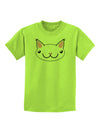 Kyu-T Head - Day Kawa the Cute Critter Childrens T-Shirt-Childrens T-Shirt-TooLoud-Lime-Green-X-Small-Davson Sales