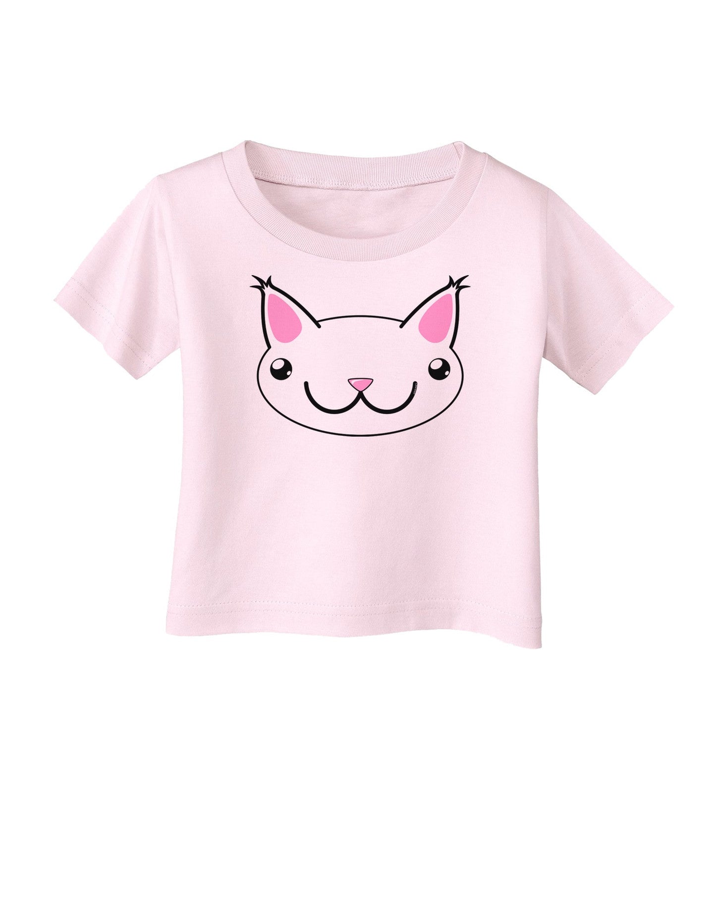 Kyu-T Head - Day Kawa the Cute Critter Infant T-Shirt-Infant T-Shirt-TooLoud-Light-Pink-06-Months-Davson Sales