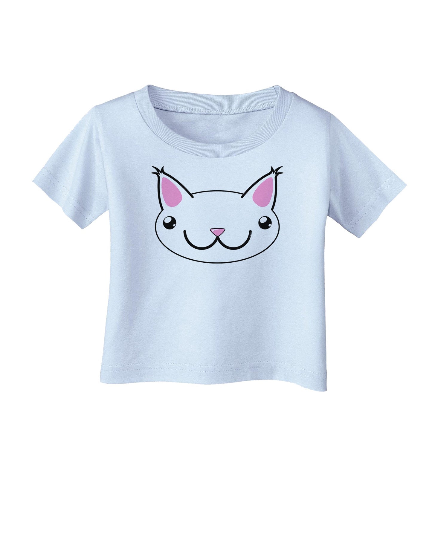 Kyu-T Head - Day Kawa the Cute Critter Infant T-Shirt-Infant T-Shirt-TooLoud-Light-Blue-06-Months-Davson Sales
