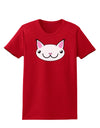 Kyu-T Head - Day Kawa the Cute Critter Womens Dark T-Shirt-TooLoud-Red-X-Small-Davson Sales