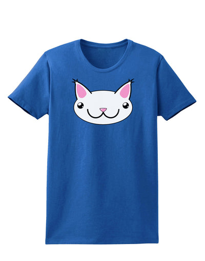 Kyu-T Head - Day Kawa the Cute Critter Womens Dark T-Shirt-TooLoud-Royal-Blue-X-Small-Davson Sales