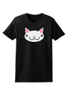 Kyu-T Head - Day Kawa the Cute Critter Womens Dark T-Shirt-TooLoud-Black-X-Small-Davson Sales