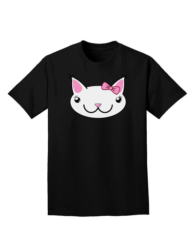 Kyu-T Head - Day Kawaia the Cute Girl Critter Adult Dark T-Shirt-Mens T-Shirt-TooLoud-Black-Small-Davson Sales