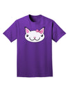 Kyu-T Head - Day Kawaia the Cute Girl Critter Adult Dark T-Shirt-Mens T-Shirt-TooLoud-Purple-Small-Davson Sales