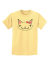 Kyu-T Head - Day Kawaia the Cute Girl Critter Childrens T-Shirt-Childrens T-Shirt-TooLoud-Daffodil-Yellow-X-Small-Davson Sales