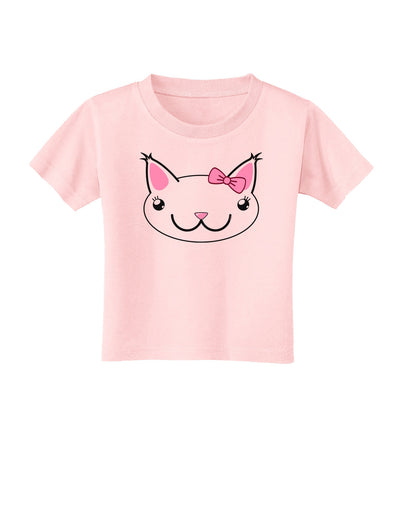 Kyu-T Head - Day Kawaia the Cute Girl Critter Toddler T-Shirt-Toddler T-Shirt-TooLoud-Light-Pink-2T-Davson Sales