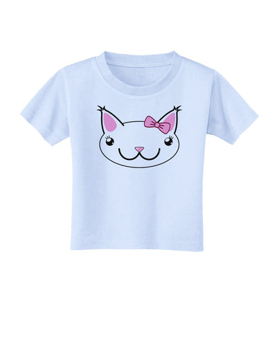 Kyu-T Head - Day Kawaia the Cute Girl Critter Toddler T-Shirt-Toddler T-Shirt-TooLoud-Light-Blue-2T-Davson Sales