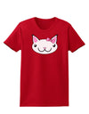 Kyu-T Head - Day Kawaia the Cute Girl Critter Womens Dark T-Shirt-TooLoud-Red-X-Small-Davson Sales