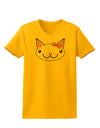 Kyu-T Head - Day Kawaia the Cute Girl Critter Womens T-Shirt-Womens T-Shirt-TooLoud-Gold-X-Small-Davson Sales