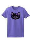 Kyu-T Head - Night Beartholomea Girl Teddy Bear Womens T-Shirt-Womens T-Shirt-TooLoud-Violet-X-Small-Davson Sales