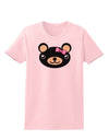 Kyu-T Head - Night Beartholomea Girl Teddy Bear Womens T-Shirt-Womens T-Shirt-TooLoud-PalePink-X-Small-Davson Sales