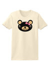 Kyu-T Head - Night Beartholomea Girl Teddy Bear Womens T-Shirt-Womens T-Shirt-TooLoud-Natural-X-Small-Davson Sales