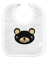 Kyu-T Head - Night Beartholomew Teddy Bear Baby Bib