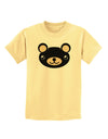 Kyu-T Head - Night Beartholomew Teddy Bear Childrens T-Shirt-Childrens T-Shirt-TooLoud-Daffodil-Yellow-X-Small-Davson Sales