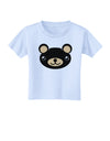 Kyu-T Head - Night Beartholomew Teddy Bear Toddler T-Shirt-Toddler T-Shirt-TooLoud-Light-Blue-2T-Davson Sales