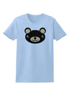 Kyu-T Head - Night Beartholomew Teddy Bear Womens T-Shirt-Womens T-Shirt-TooLoud-Light-Blue-X-Small-Davson Sales