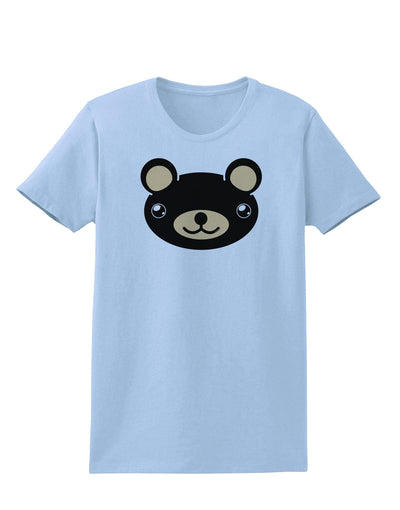 Kyu-T Head - Night Beartholomew Teddy Bear Womens T-Shirt-Womens T-Shirt-TooLoud-Light-Blue-X-Small-Davson Sales