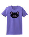 Kyu-T Head - Night Beartholomew Teddy Bear Womens T-Shirt-Womens T-Shirt-TooLoud-Violet-X-Small-Davson Sales