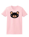 Kyu-T Head - Night Beartholomew Teddy Bear Womens T-Shirt-Womens T-Shirt-TooLoud-PalePink-X-Small-Davson Sales